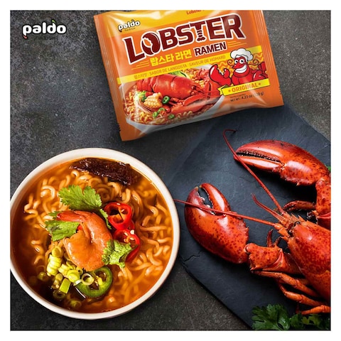 Paldo Lobster Ramen Korean Korean Noodles - 120 gm