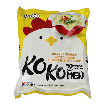 Paldo Kokomen Spicy Chicken Korean Noodles - 120 gm