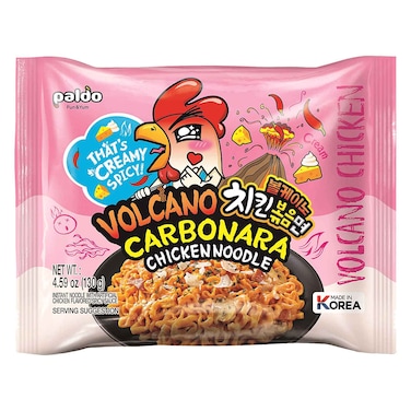 نودلز بالدو كاربونارا بنكهة الدجاج الحار 130 جرام