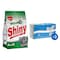 Shiny Automatic Powder Detergent - 6 Kg + Tamara Facial Tissues - 444 Tissues - 3 Pieces