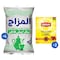 El Mazag White Sugar - 4 Pieces + Lipton Black Tea 40g - 2 Pieces
