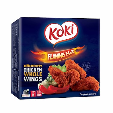 أجنحة دجاج كوكي حار نار - 700 جرام