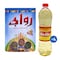 زيت خليط ظاظا - 4 زجاجات + كيس سمن روابي