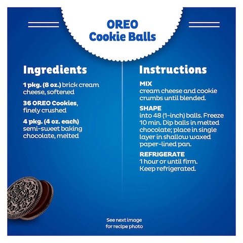 Oreo Cookies with Chocolate Cream - 8 Cookies