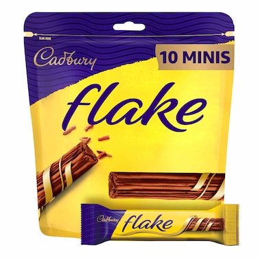 Cadbury Dairy Milk Minis Flake Chocolate Bars - 145 gram