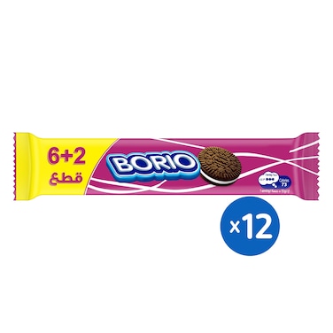 بسكويت بوريو بكريمة الفانيليا - 8 بسكويت - 12 قطعة
