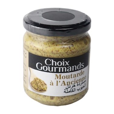Choix Gourmands Dijon Whole Grain Mustard - 200 gm