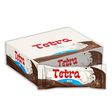شوكولاتة الحليب تيترا - 37 جم - 12 قطعة