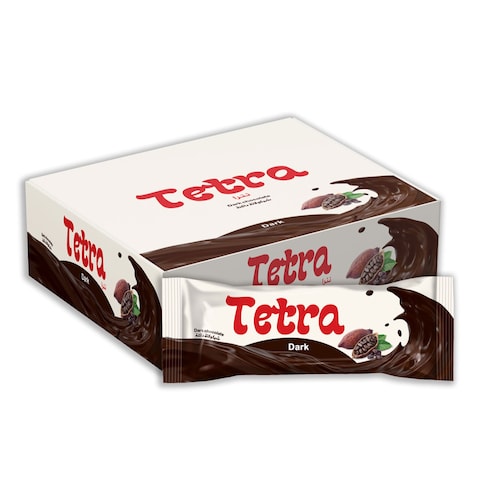 Tetra Dark Chocolate - 37 gm - 12 Pieces