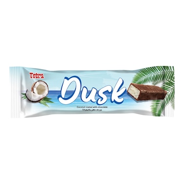 Tetra Dusk Coconut Coated with Chocolate - 45 gm