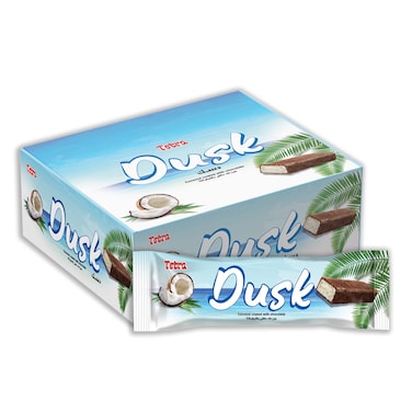 شوكولاتة تيترا داسك محشوة بجوز الهند - 45 جم - 12 قطعة