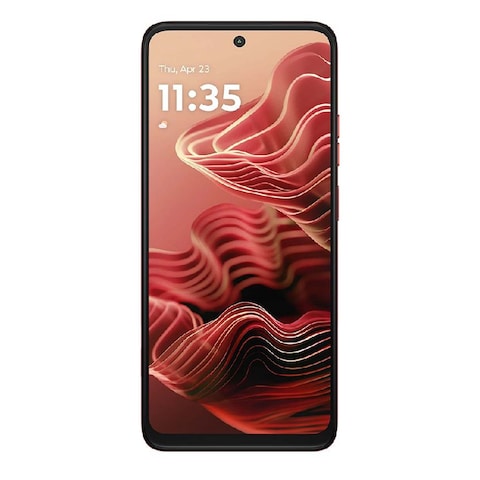موبايل موتورولا موتو G35 - شاشة 6.72 بوصة 256 جيجابايت/8 جيجابايت ثنائي الشريحة بشبكة الجيل الخامس - أحمر