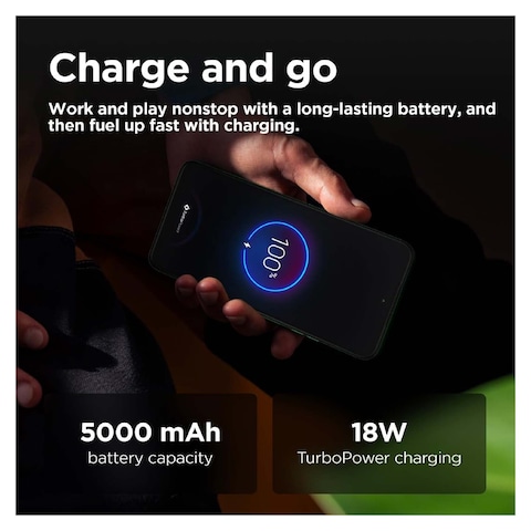 Motorola Moto G35 - 6.72-inch 256GB/8GB Dual SIM 5G Smartphone - Green