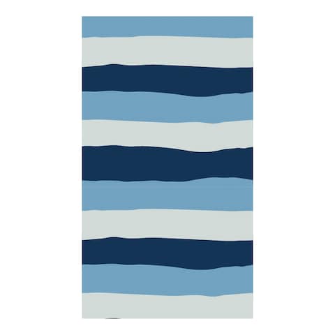 MNT-BEACH TOWEL 70*140 SHADE OF BLU