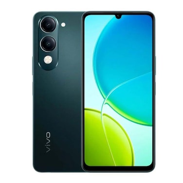 موبايل فيفو Y04 شاشة 6.74 بوصة 64 جيجابايت/4 جيجابايت ثنائي الشريحة بشبكة الجيل الرابع - أخضر