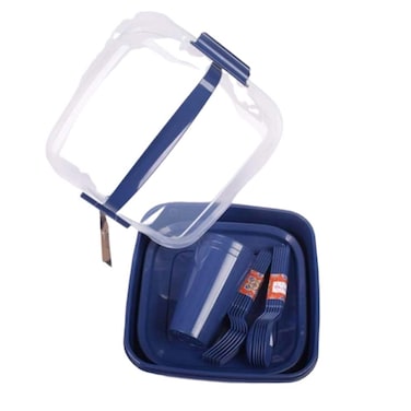 Elite Plastic Meals Box - 37 Pieces