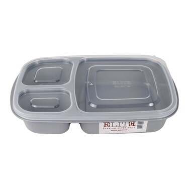 Elite Rectangular Plastic Lunch Box - 800 ml