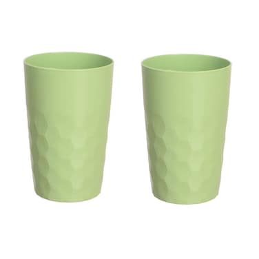 Elite Plastic Cup Set - 500 ml - 2 Pieces