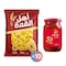 Ahl Alqema Penne Pasta - 300 gm - 10 Pieces + Wadi Food Tomato Paste