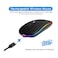 Zero Bluetooth and Wireless Dual Model Mouse - Black - ZR3300