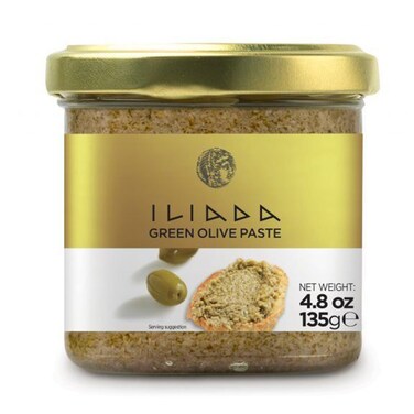 معجون زيتون اخضر ايليادا - 135 جرام