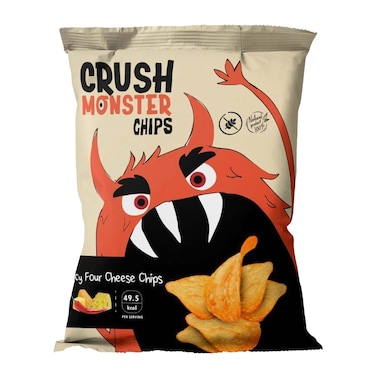 CRUSH MONSTER CH. SPICY 4CHEESE70G