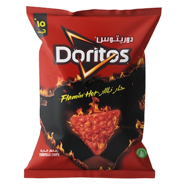 Doritos Snacks Tortilla Chips Flamin Hot Nacho - 95g