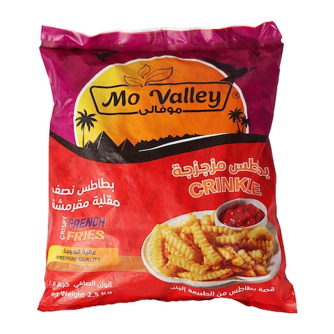 Mo Valley Crinkle Fries - 2.5k