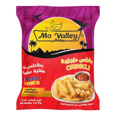 Mo Valley Crinkle Fries - 2.5k