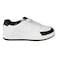 حذاء النصر كاجوال رجالي - مقاس 41 - أبيض / أسود - 12416