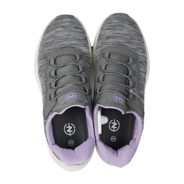 حذاء كاجوال النصر نسائى مقاس 38 - رمادى - 12429