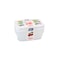 Titiz Plastic Food Container - 3Pcs - 850ml
