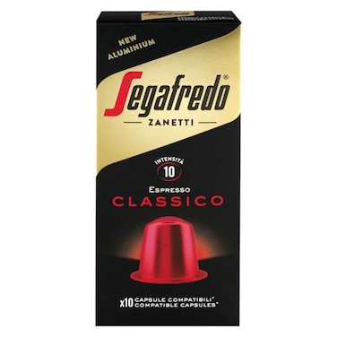كبسولات قهوة اسبريسو سيجافريدو كلاسيكو - 10 كبسولات