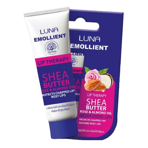 Luna Lip Therapy with Shea Butter Rose and Almond - 10 gm