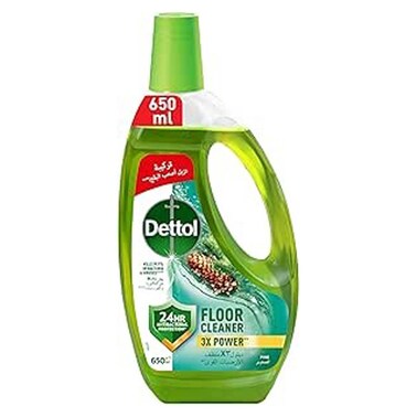 Dettol Antibacterial Floor Cleaning with Pine Scent - 650 ml
