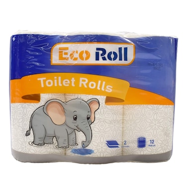 رول ورق تواليت ايكو - 12 رول