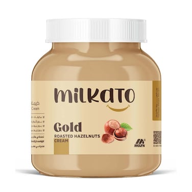 Milkato Gold Hazelnuts Cream - 350 gm