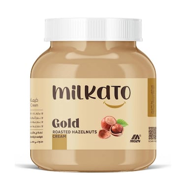 Milkato Gold Hazelnuts Cream - 350 gm