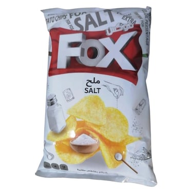 رقائق بطاطس فوكس بالملح - 56 جرام