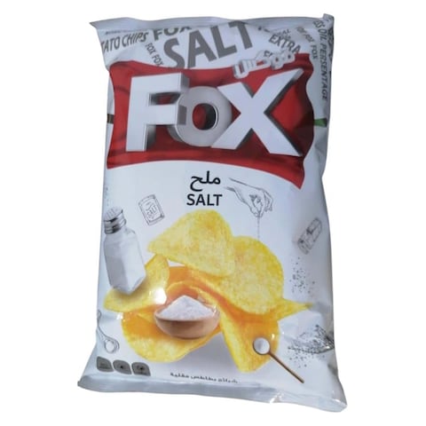 Fox Potato Chips with Salt Flavor - 56 gram