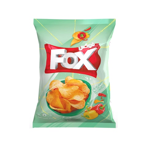 Fox Potato Chips with Sweet Chili Flavour - 90 gram