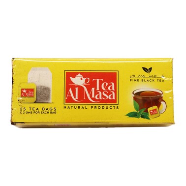 Al-Masa Fine Black Tea - 25 Tea Bag