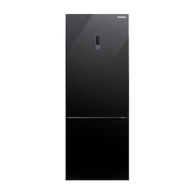 Fresh Refrigerator 530 Liters Digital Bottom Freezer - Black Glass - FNB-MR640YQGB