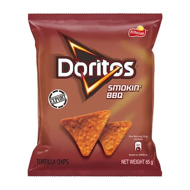 رقائق تورتيلا دوريتوس المدخنة بنكهة البربكيو - 70 جرام