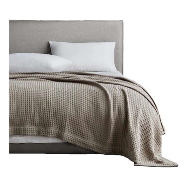 WH COVERLET 100% CTN 220*240 COLORS