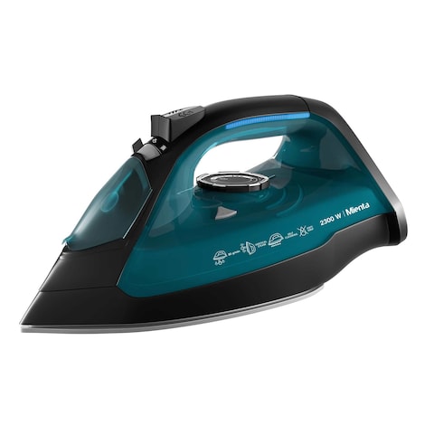 Mienta Steam Iron  2300 Watt - SI181540A - Black and green