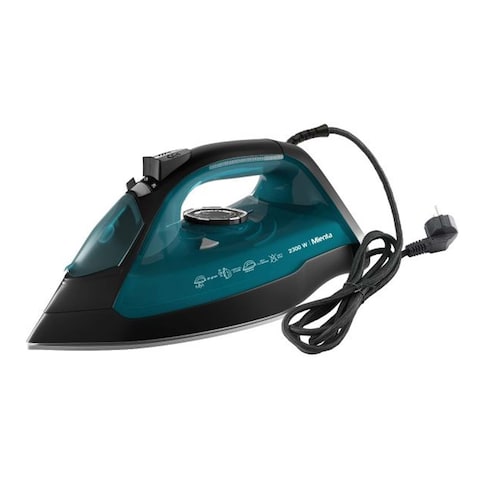 Mienta Steam Iron  2300 Watt - SI181540A - Black and green