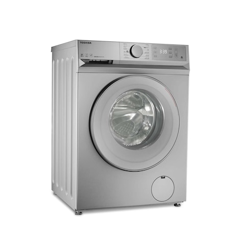 Toshiba Washing Machine Inverter with Ultra fine Bubble 8KG - Silver - TW-BL90A4EG(SS)