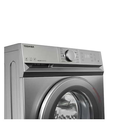 Toshiba Washing Machine Inverter with Ultra fine Bubble 8KG - Silver - TW-BL90A4EG(SS)