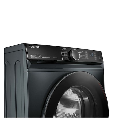 Toshiba Front Load Automatic Washing Machine Inverter Motor 9KG - Grey- TW-BK100GF4EG(MK)